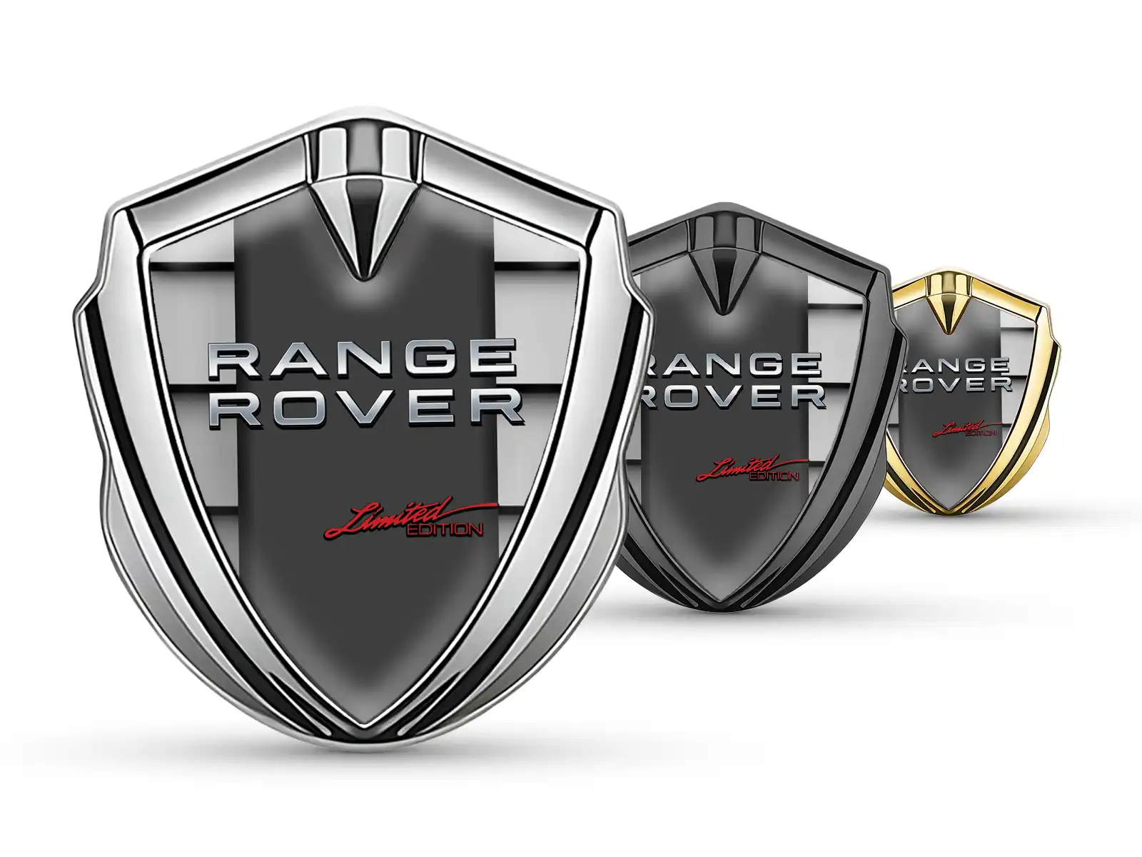 Land Rover Autoabzeichen Minimales Design Universelles Metall